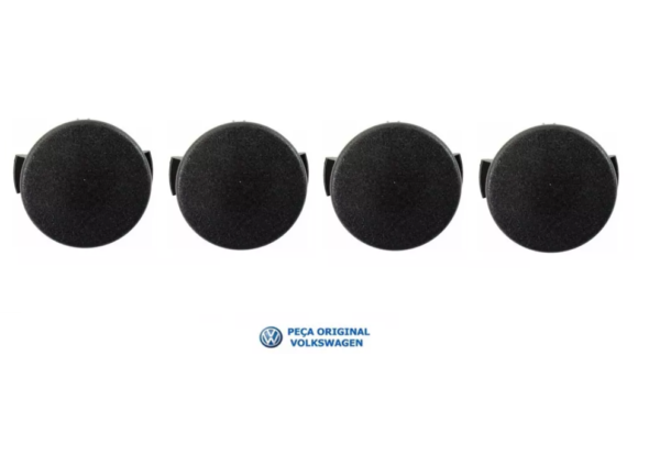 KIT 4 TAMPA FURO ALAVANCA  AJUSTE BANCO DIANTEIRO VW UP