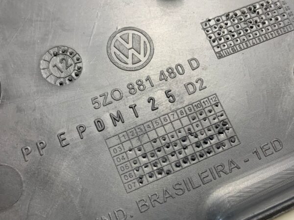 MOLDURA ACABAMENTO REGULADOR BANCO LD FOX 03/14 ORIGINAL VW - Image 3