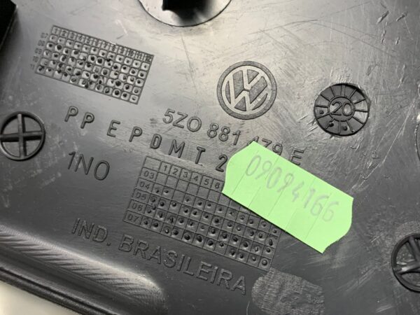 ACABAMENTO LATERAL REGULADOR BANCO LE FOX 03/14 ORIGINAL VW - Image 3